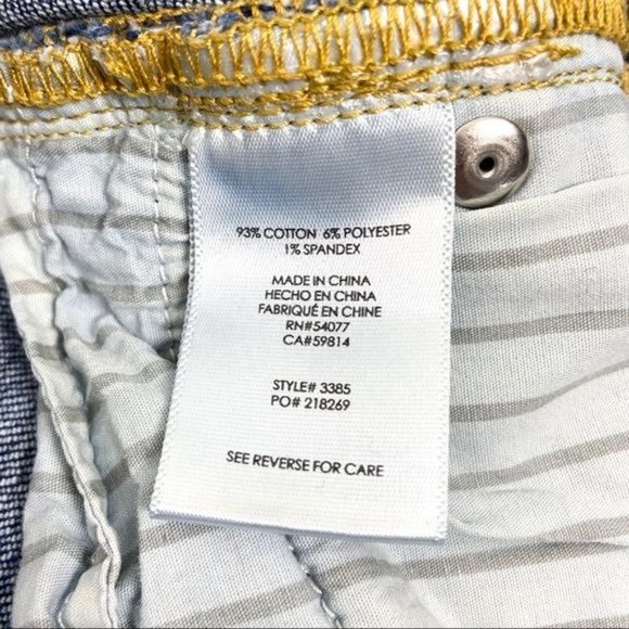 CAbi Dover Skinny Medium Wash Denim Jeans Size 0 #3385 - Picture 9 of 13